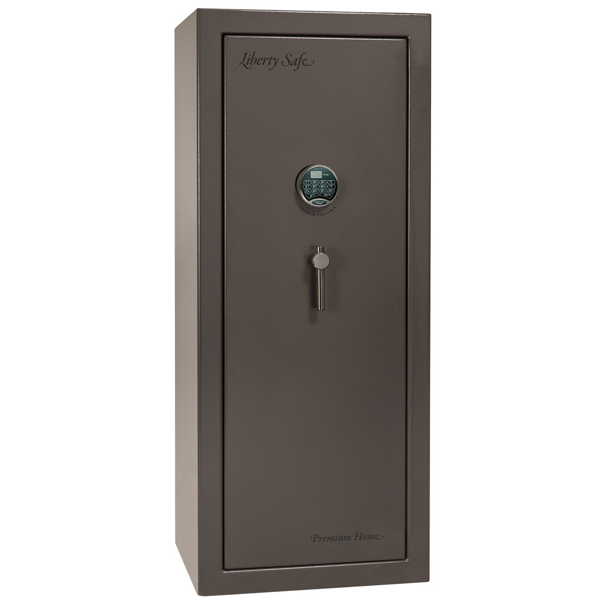 Premium Home Series | Level 7 Security | 2 Hour Fire Protection | 17 | Dimensions: 59.25&quot;(H) x 24&quot;(W) x 20.25&quot;(D) | Gray Gloss - Open Door